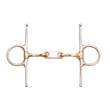 CENTAUR® Stainless Steel Dr Bristol Full Cheek w/ Twisted Copper Mouth