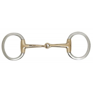 Centaur Stainless Steel Copper Mouth Eggbutt with Flat Rings