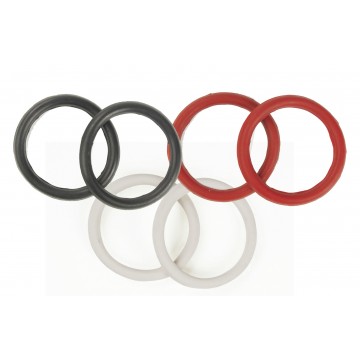 Eco Pure Rubber Peacock Bands