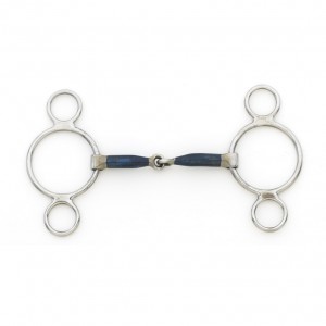 Centaur® Blue Steel 2 Ring Gag