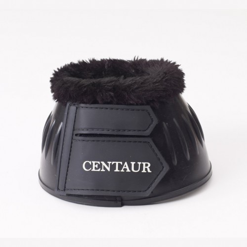 Centaur Fleece Cuff Rubber Bell Boots with Hook and Loop Closures 
